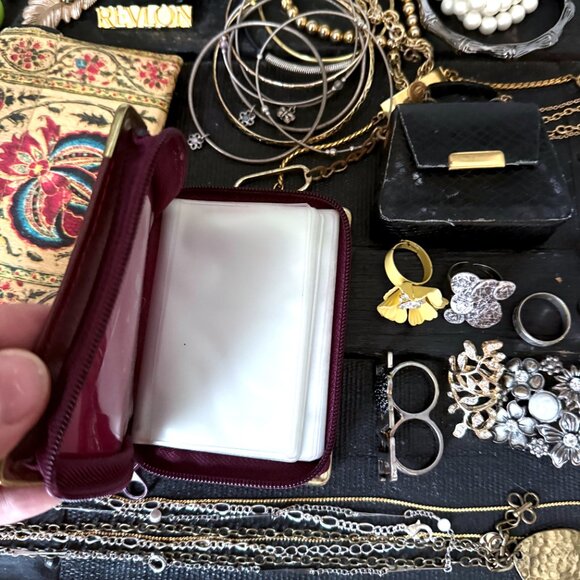 Junk Drawer Jewelry Lot – Assorted Vintage & Costume Pins Bracelets Necklaces - Picture 5 of 10